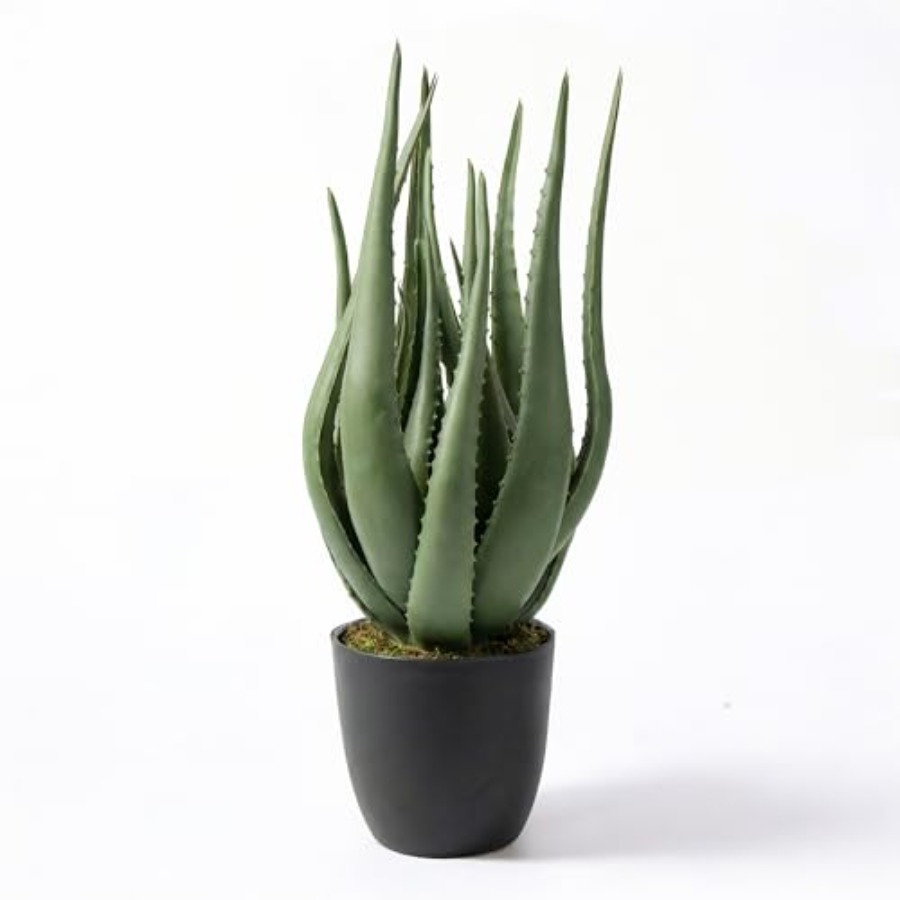 Large Potted Artificial Aloe V - Aloe Vera Pot recensione e prezzo