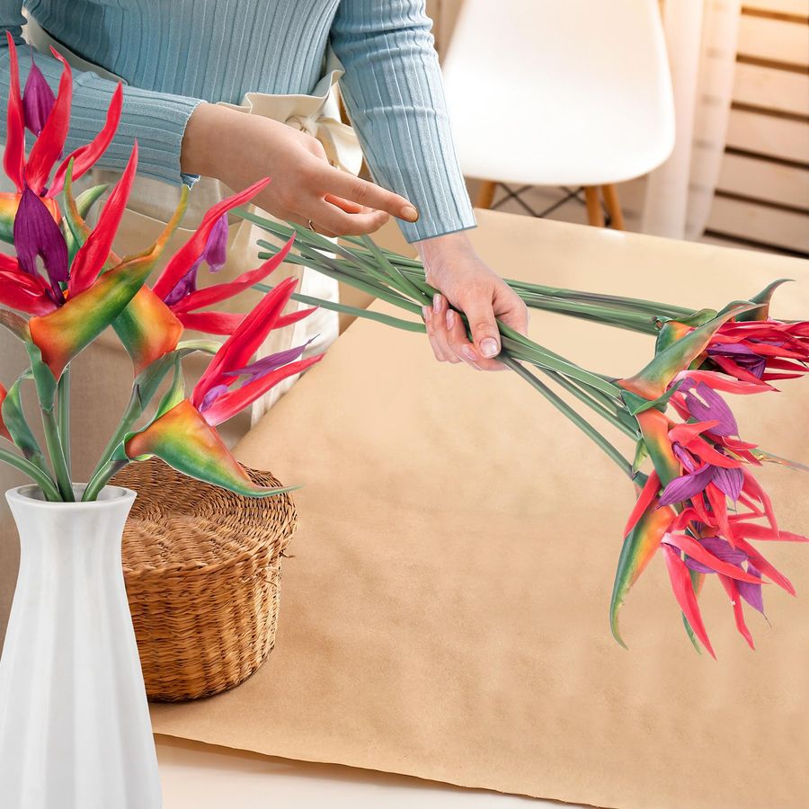 12 Pcs Bird of Paradise Artifi - Bird Paradise Strelitzia recensione e prezzo