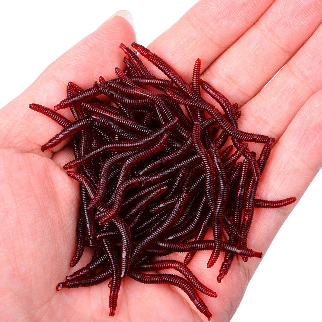 50pcs Lifelike Red Worm Soft L - Aglaonema Red recensione e prezzo