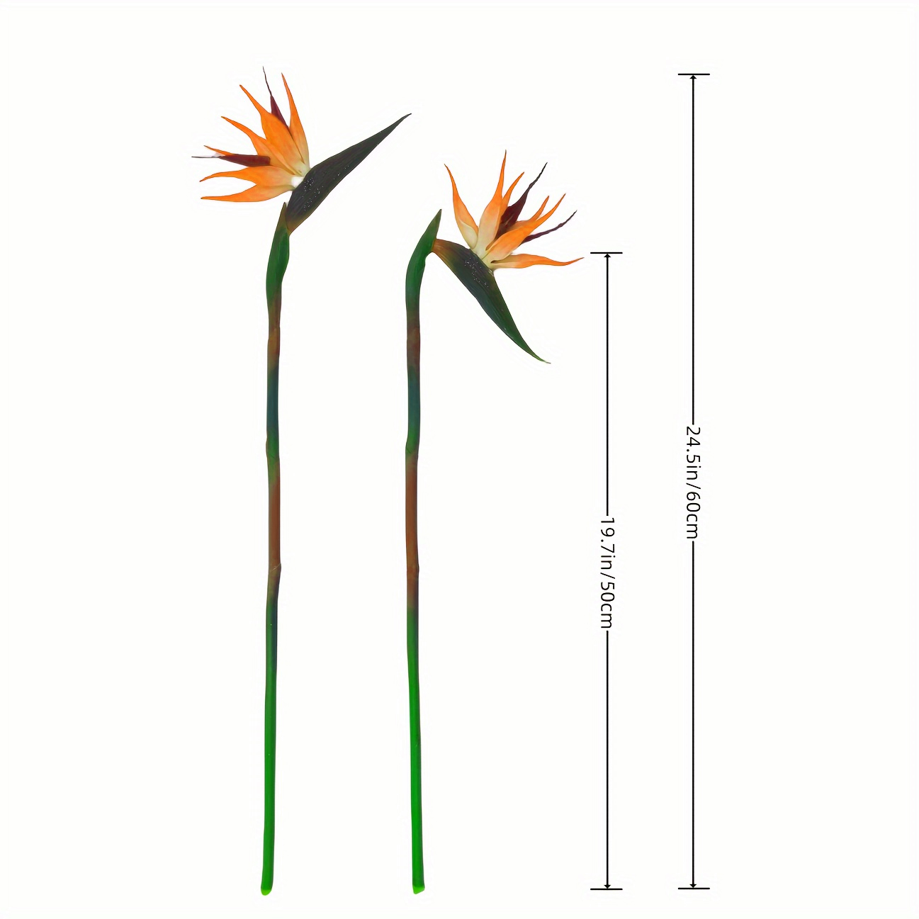3Pcs Artificial Heaven Bird Fl - Bird Paradise Strelitzia recensione e prezzo