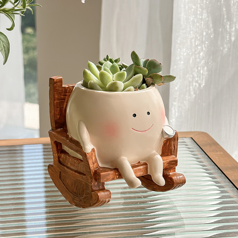 Stylish Cute Cartoon Ghost Res - Echeveria Succulent recensione e prezzo