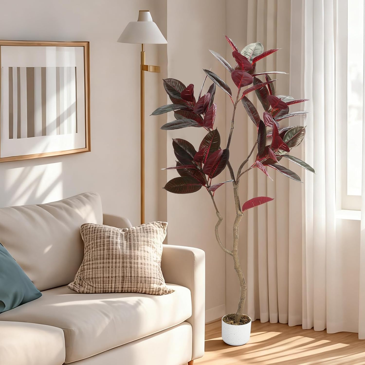 Artificial Fiddle Leaf Fig Tre - Ficus Lyrata Tree recensione e prezzo