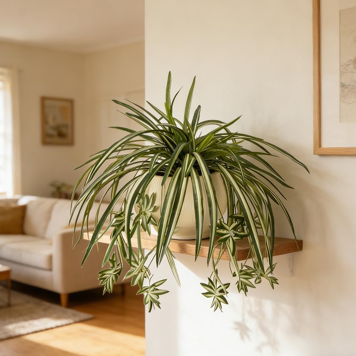 4PCS Artificial Hanging Spider - Spider Plant Hanging recensione e prezzo