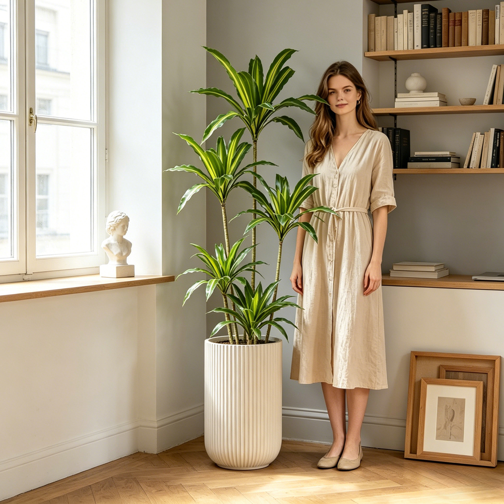 80-165cm Large Artifcial Draca - Dracaena Marginata recensione e prezzo