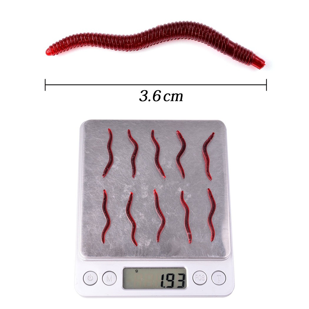 50Pcs Fishing Lures Lifelike F - Aglaonema Red recensione e prezzo