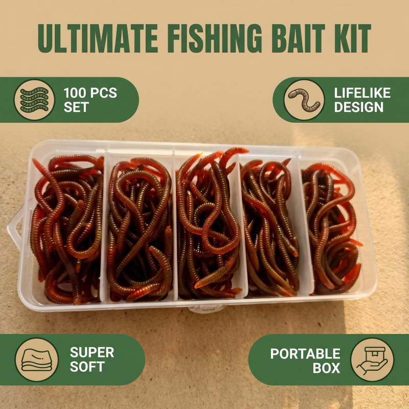 100pcs Soft Lure Bass Bream Bl - Aglaonema Red recensione e prezzo
