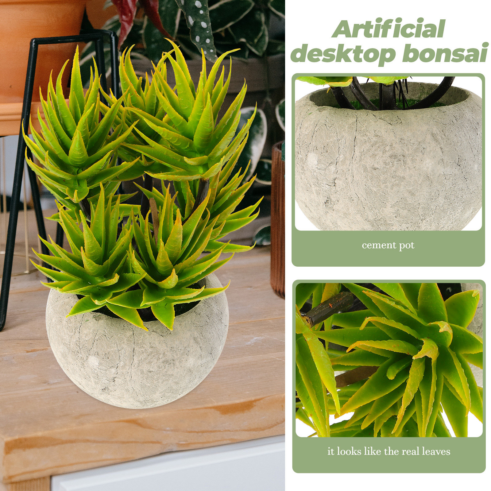 1 Piece Artificial Aloe Vera B - Aloe Vera Pot recensione e prezzo