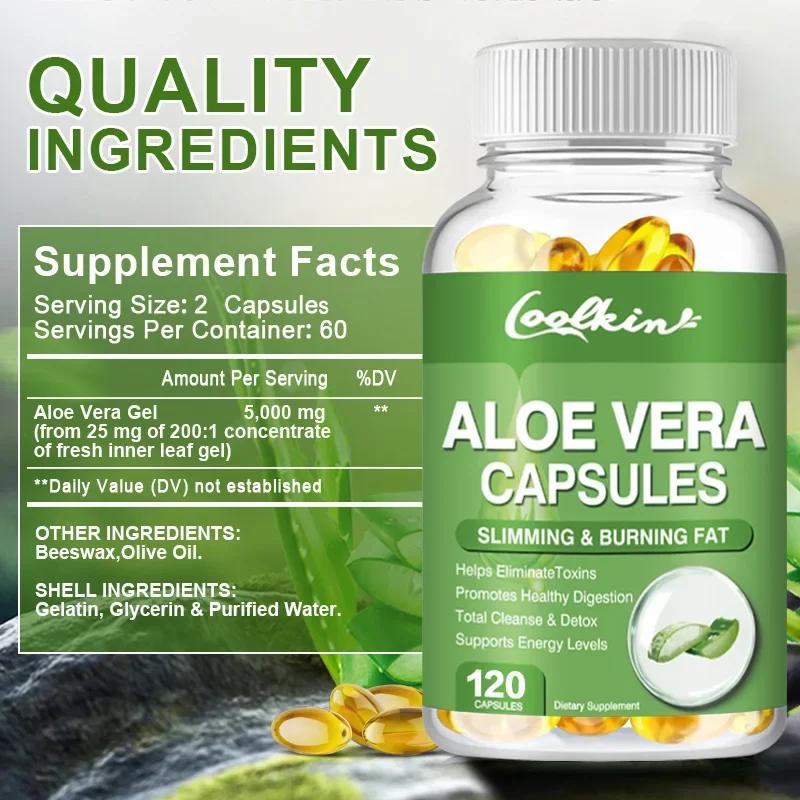 Aloe Vera Extract Capsules - R - Aloe Vera Pot recensione e prezzo