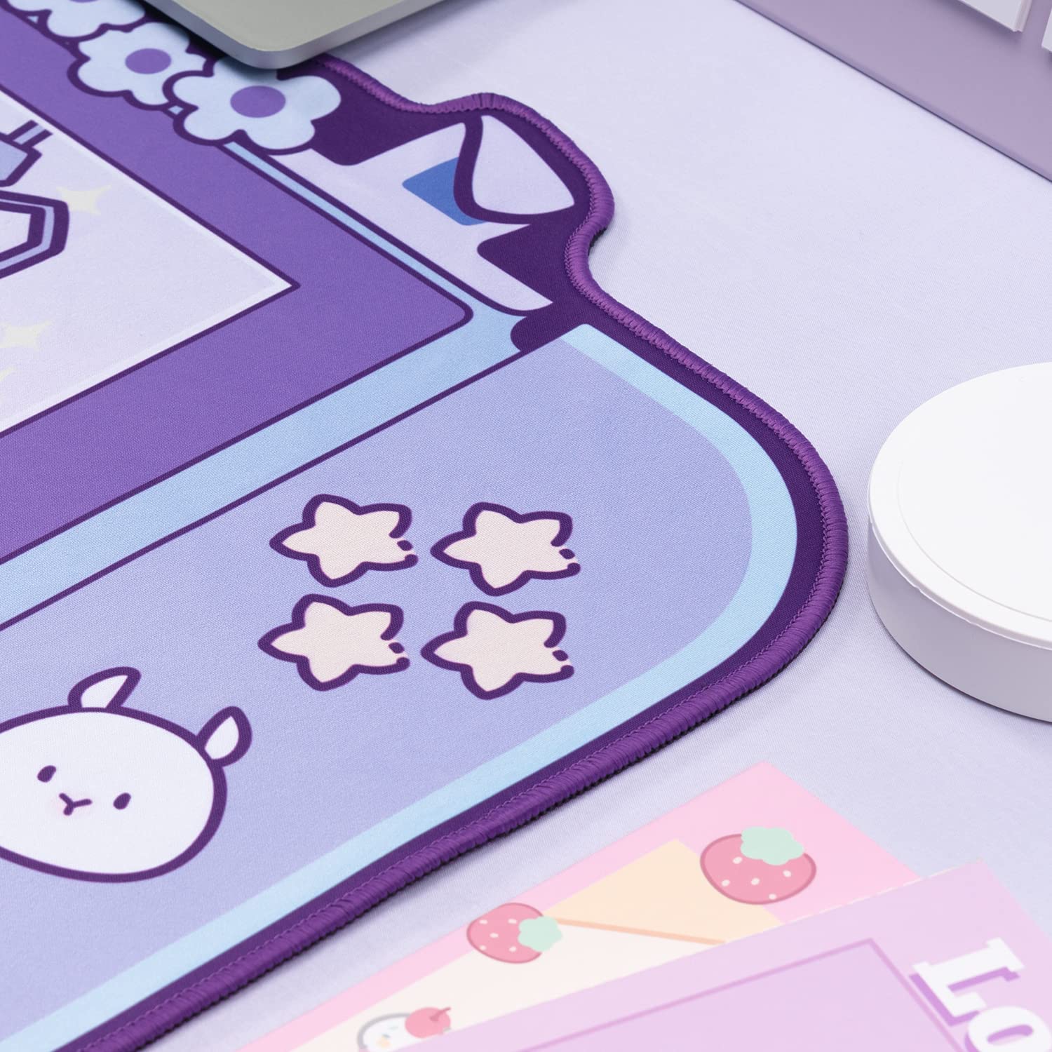 Large Kawaii Gaming Mouse Pad  - Tradescantia Purple recensione e prezzo