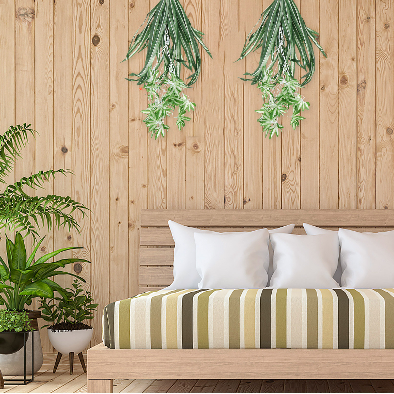 1Pcs Realistic Artificial Chlo - Spider Plant Hanging recensione e prezzo