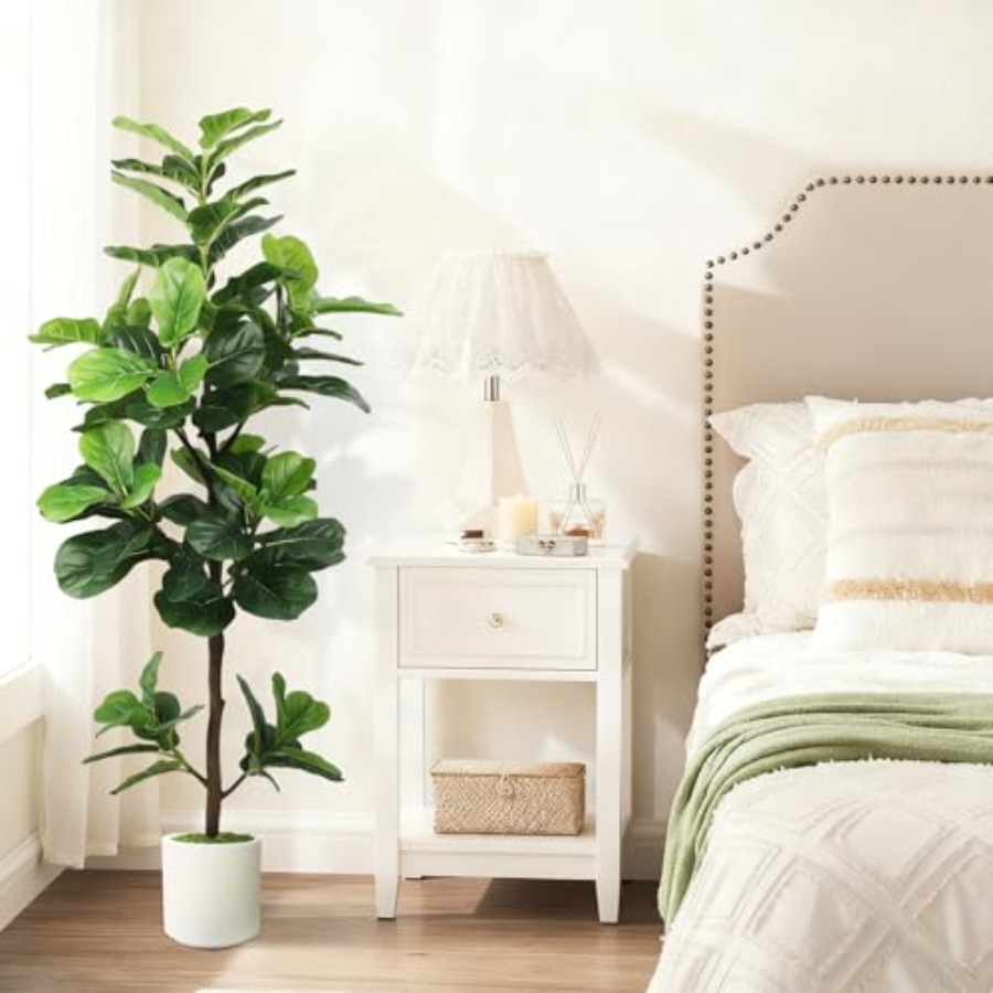 5Feet Artificial Fiddle Leaf F - Ficus Lyrata Tree recensione e prezzo