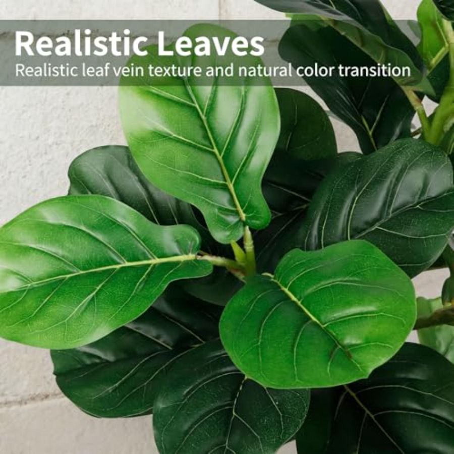 5Feet Artificial Fiddle Leaf F - Ficus Lyrata Tree recensione e prezzo
