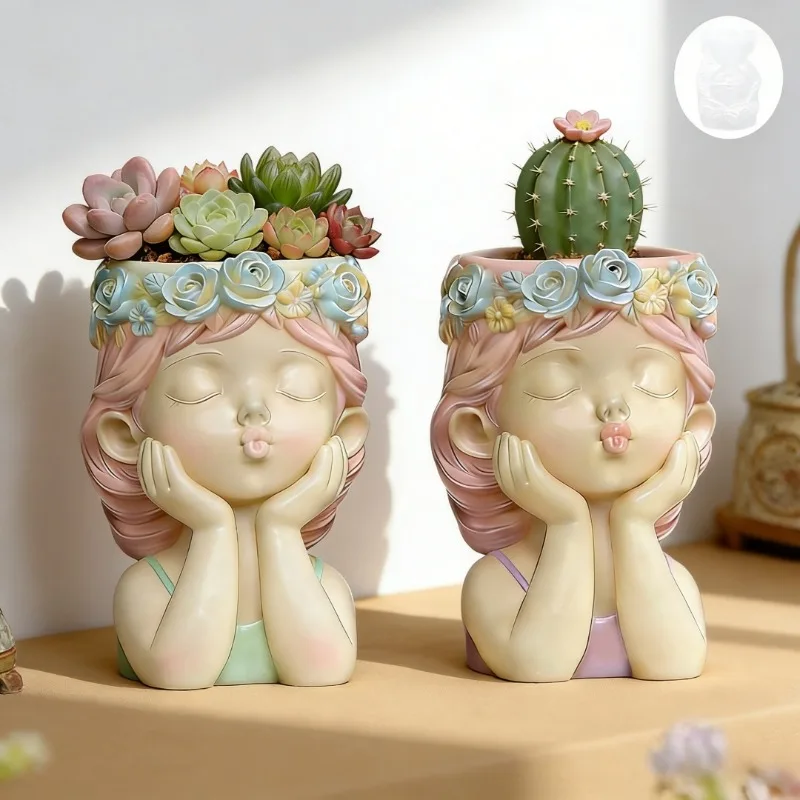 Pouting Girl With Flower Crown - Echeveria Succulent recensione e prezzo