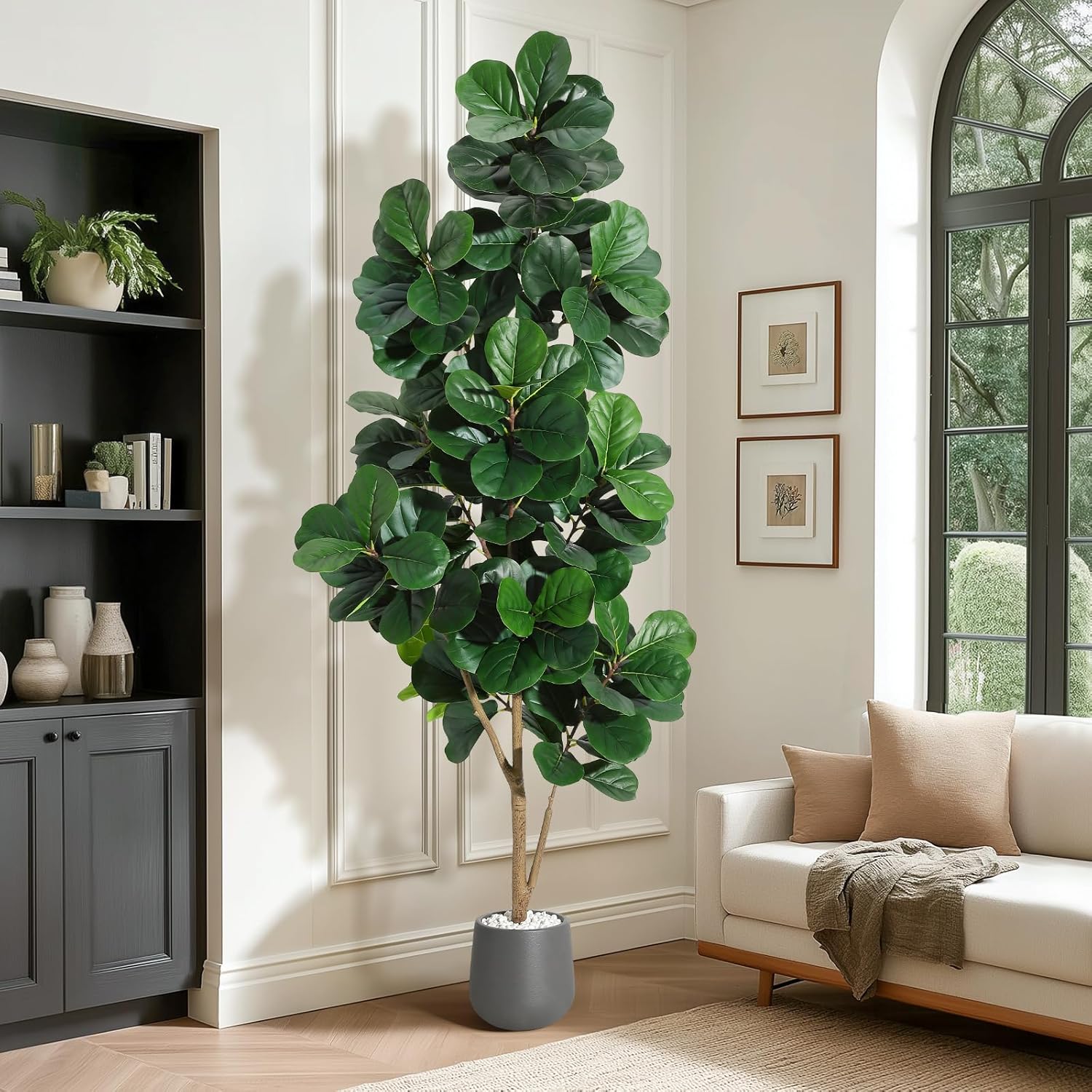 4FT/5FT/6FT/7FT Fiddle Leaf Fi - Ficus Lyrata Tree recensione e prezzo
