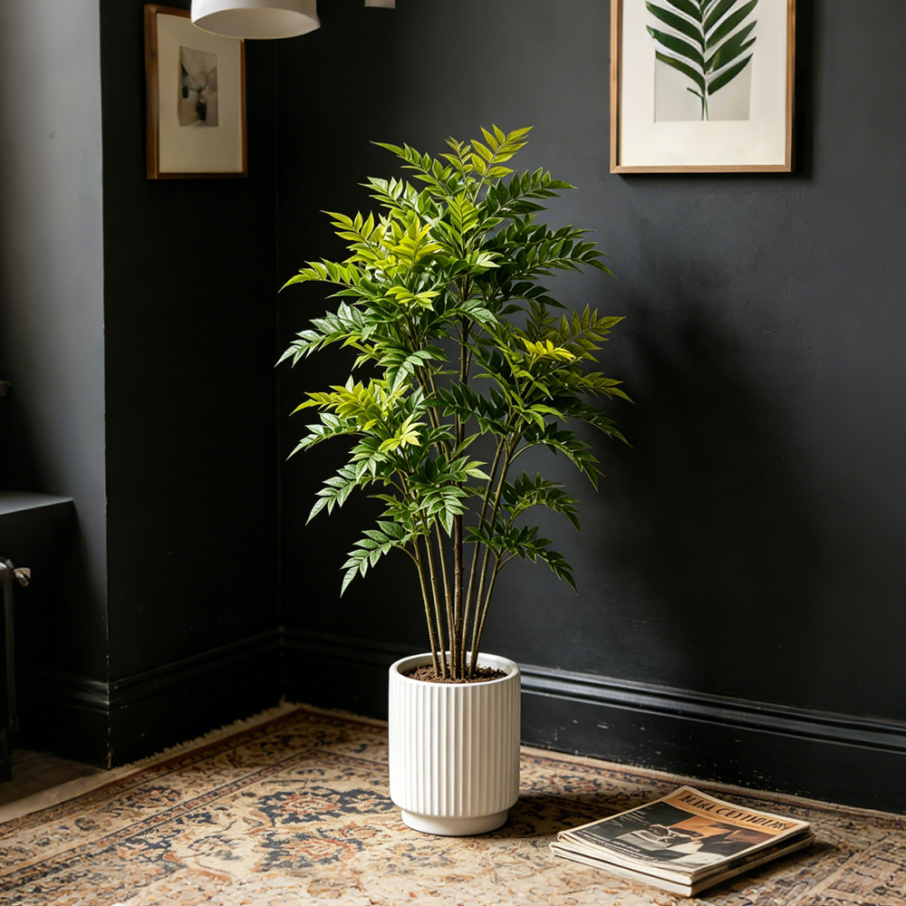 73-135cm Artificial Nandina Pl - Ficus Lyrata Tree recensione e prezzo