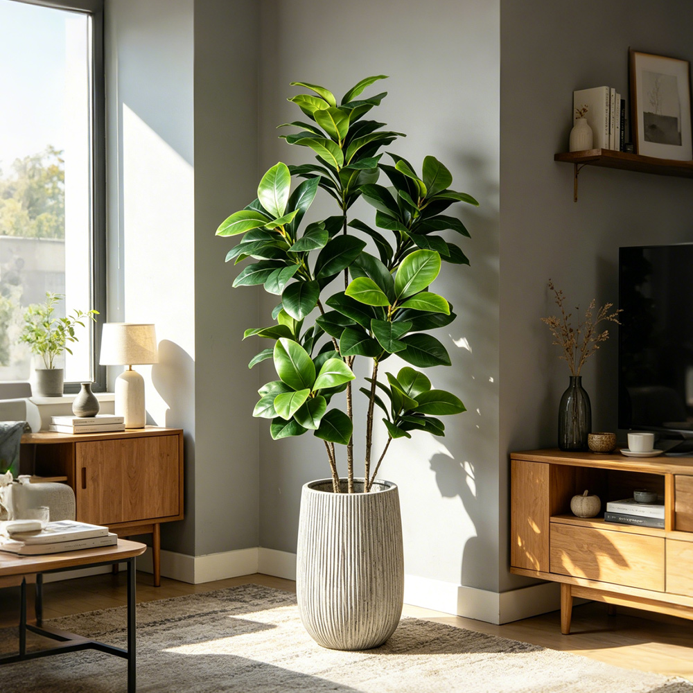 74-140cm Large Artificial Bany - Ficus Lyrata Tree recensione e prezzo