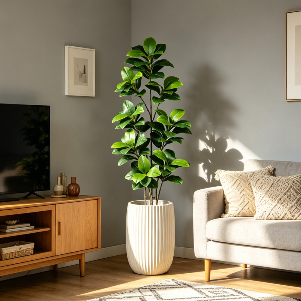 74-140cm Large Artificial Bany - Ficus Lyrata Tree recensione e prezzo