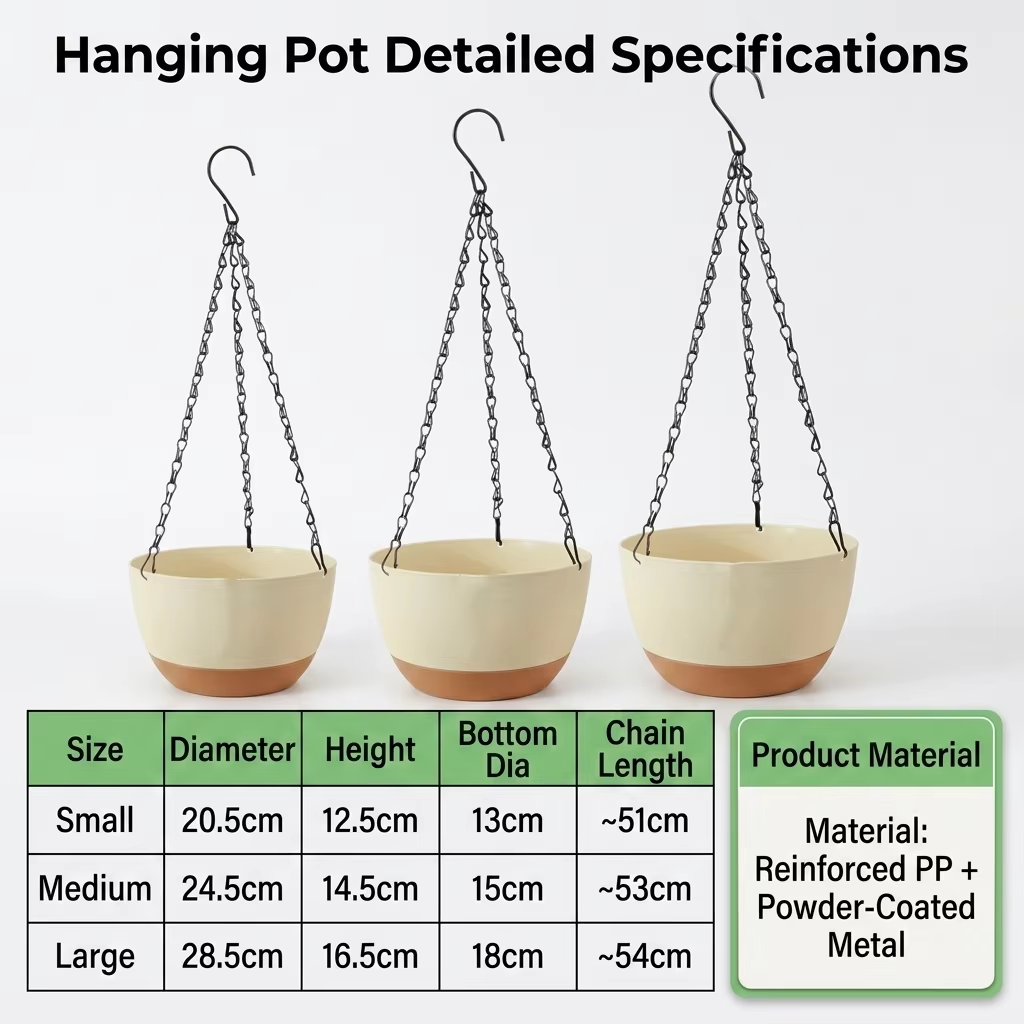 Modern Everyday Dual-Color Han - Spider Plant Hanging recensione e prezzo