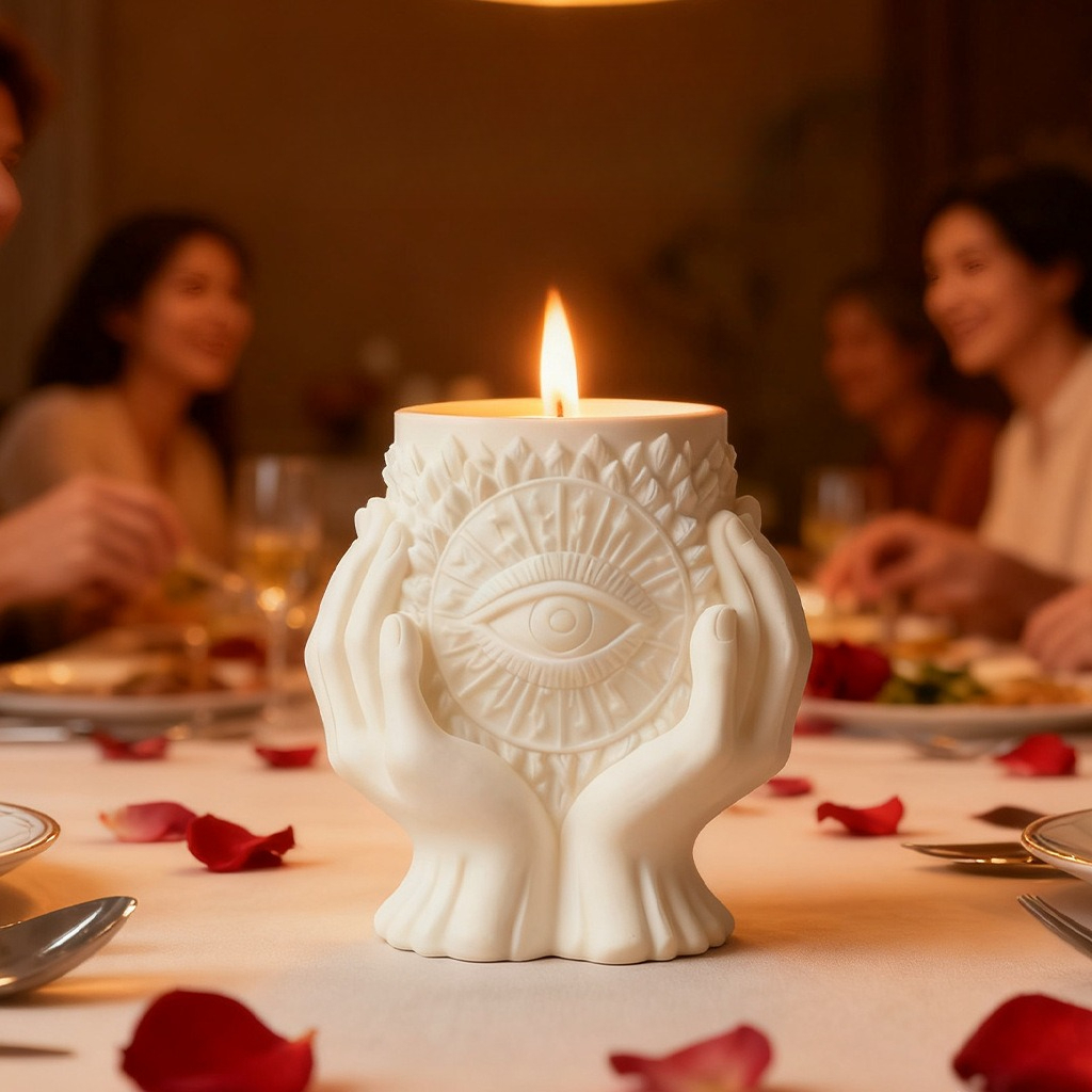 Guardian Eye Candle Cup Silico - Echeveria Succulent recensione e prezzo