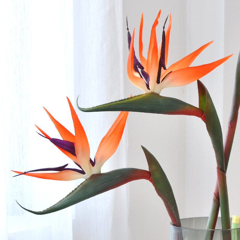 3pcs Artificial Bird Of Paradi - Bird Paradise Strelitzia recensione e prezzo