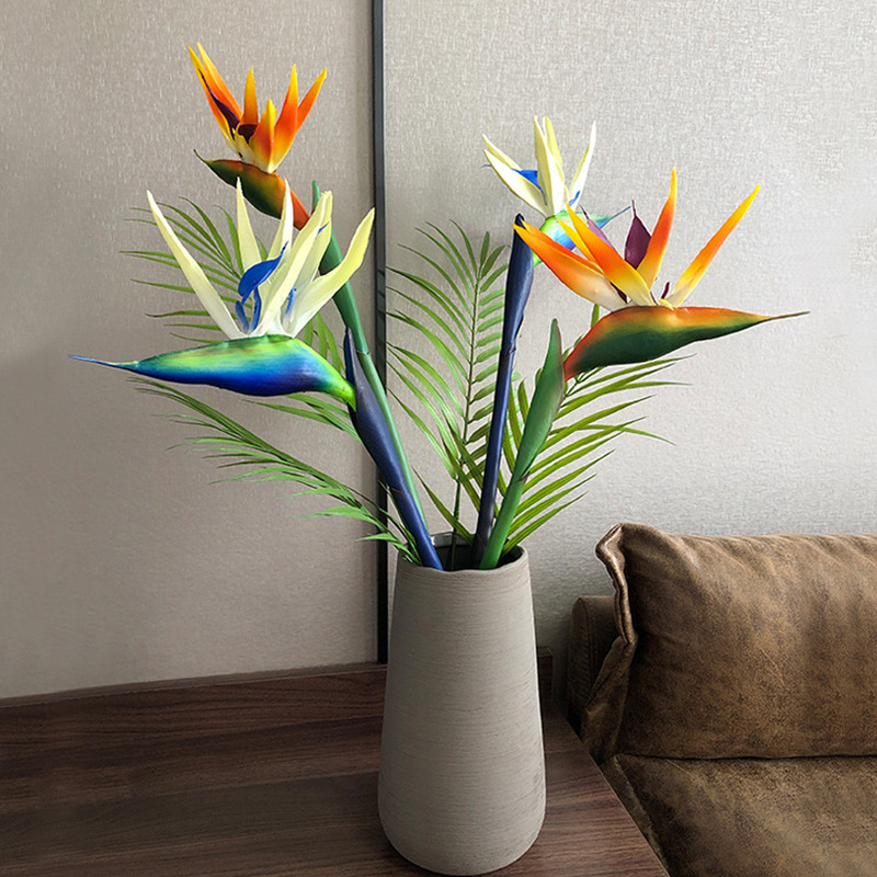 3pcs Artificial Bird Of Paradi - Bird Paradise Strelitzia recensione e prezzo