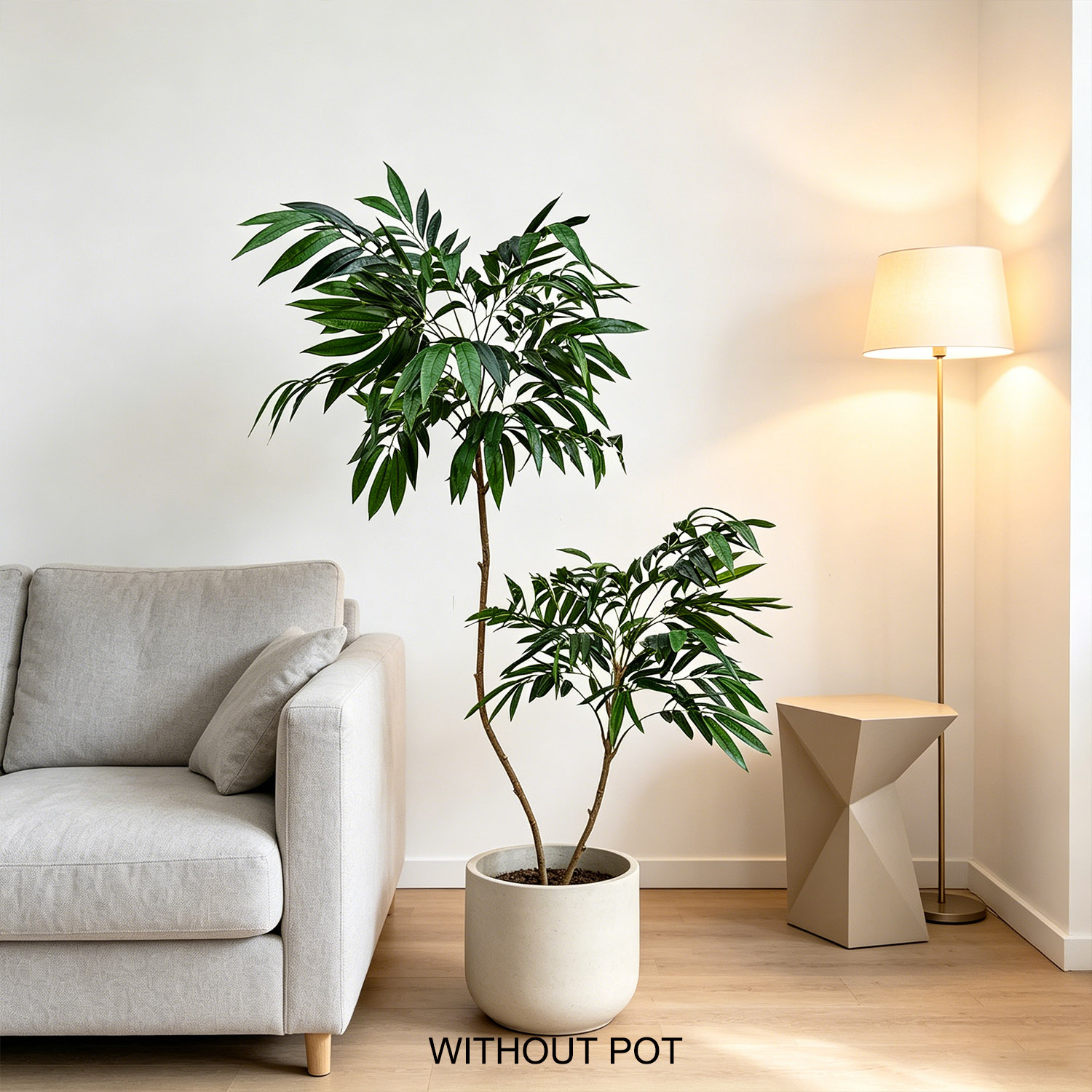65-210cm/6.9ft Artificial Will - Ficus Lyrata Tree recensione e prezzo